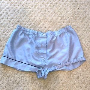 Prada Silk Sleep Shorts